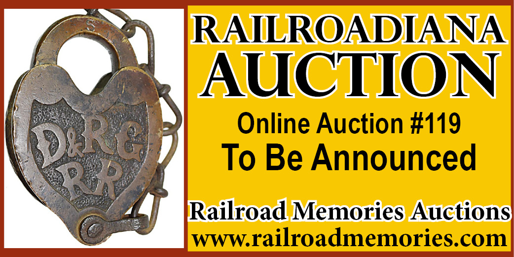 Railroad Memories Railroadiana Price Guide http://www.railroadmemories.com