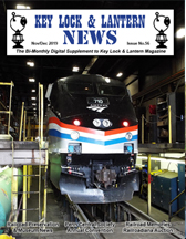 Key Lock & Lantern News Amtrak locomotive in Albany Rensselaer Shop