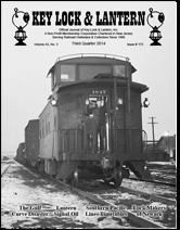 key Lock & Lantern Issue 175, Santa Fe Caboose